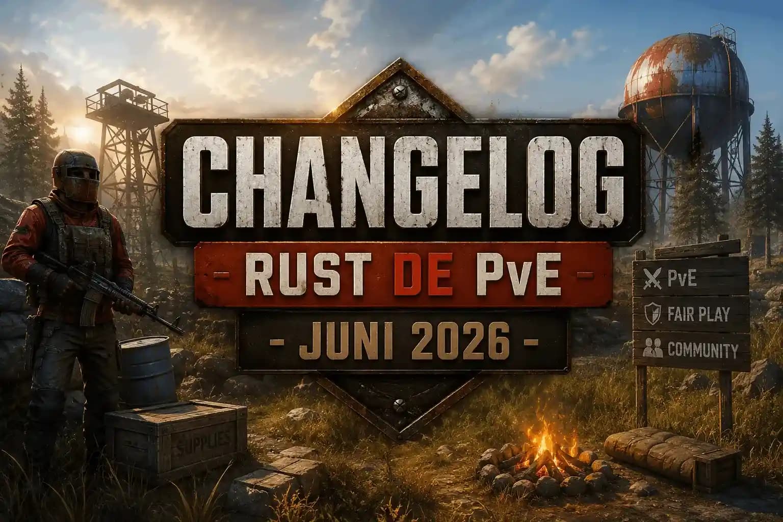 Changelog Rust DE PvE - Juni 2026
